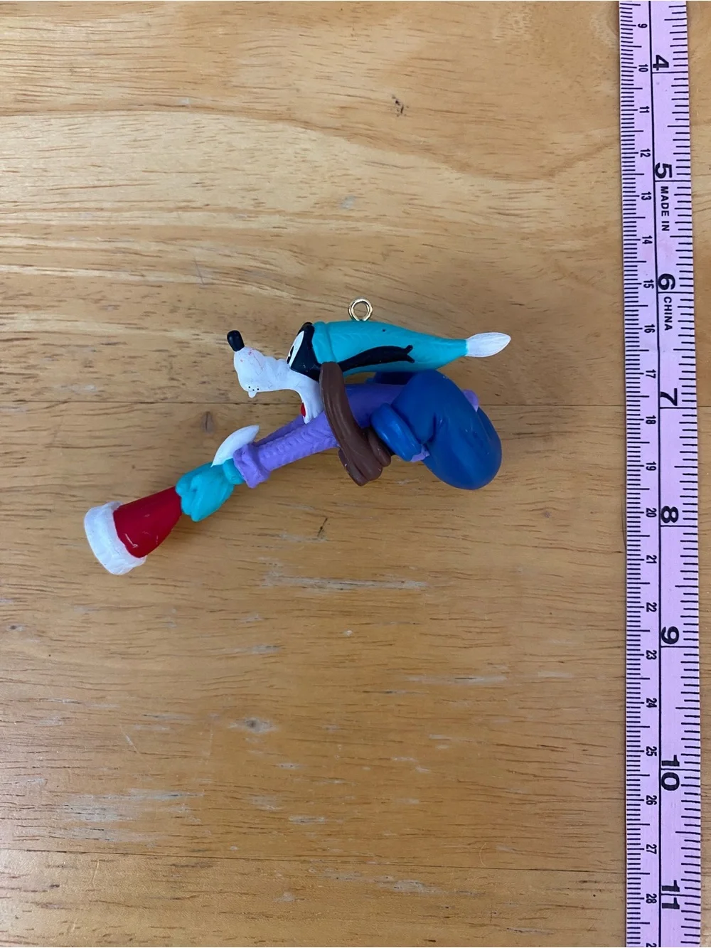 Vintage 1998 Runaway Toboggan Disney Mickey & Co Hallmark Keepsake Ornament Set